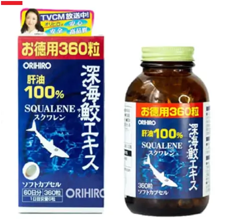 Viên uống sụn vi cá mập Squalene Orihiro 360 viên