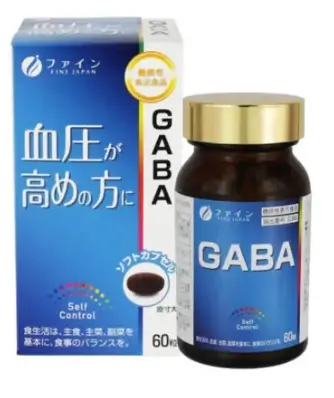 Viên Uống GABA FINE JAPAN Hỗ Trợ Điều Hoà Huyết Áp