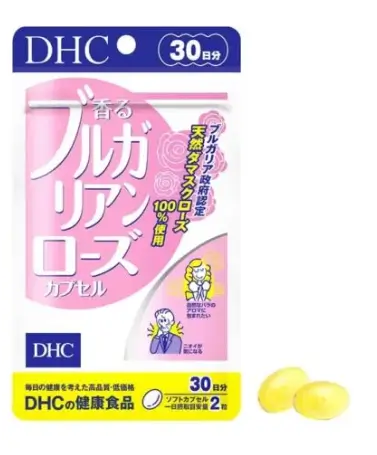 Viên uống hoa hồng thơm cơ thể DHC gói 30 ngày