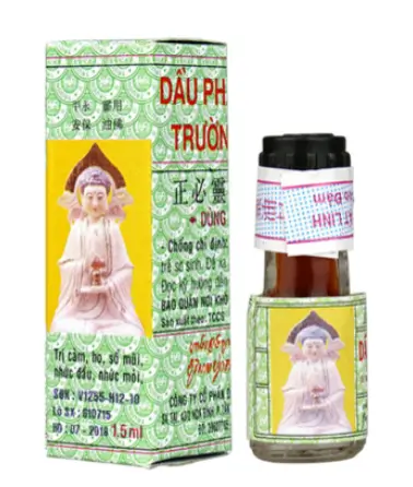 Dầu Phật linh Trường Sơn hộp 10 lọ x 1.5ml