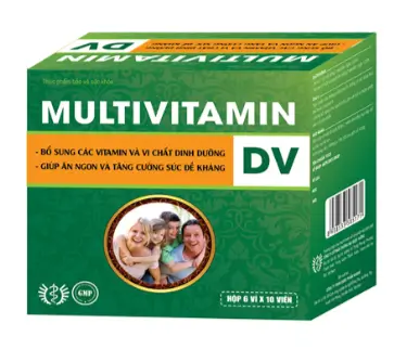 Multivitamin hộp 6 vỉ x 10 viên nang Dược Vương