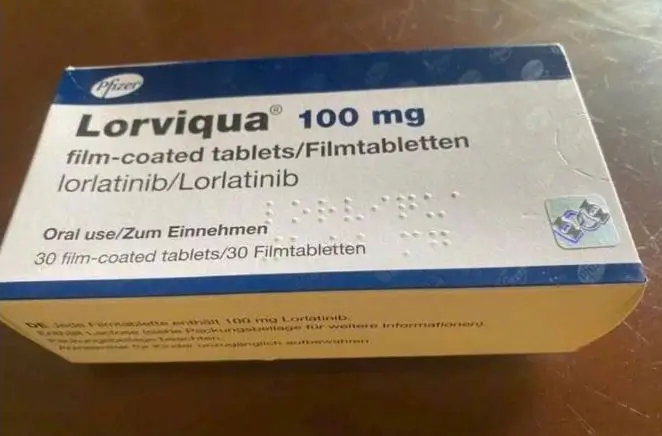 Thuốc Lorviqua 100mg (Lorlatinib) điều trị ung thư phổi