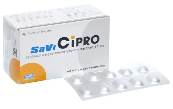 SaviCipro 500mg trị nhiễm khuẩn