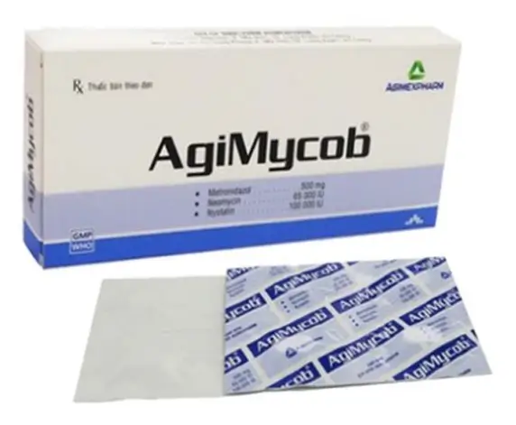 Agimycob kháng khuẩn và kháng nấm