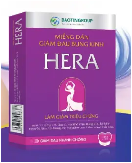 MIẾNG DÁN GIẢM ĐAU BỤNG KINH HERA