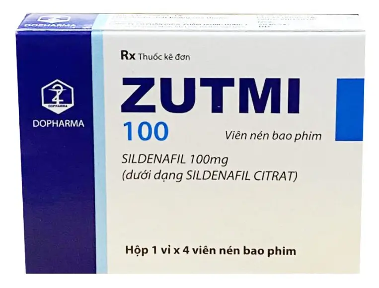 ZUTMI 100 mg Sản xuất bởi công ty CPDP Trưng ương 2-DOPHARMA