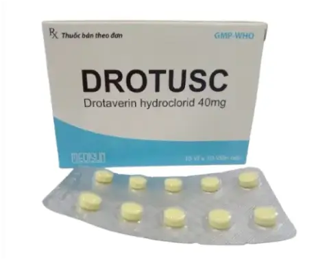 Drotusc 40 hộp 10 vỉ x 10 viên