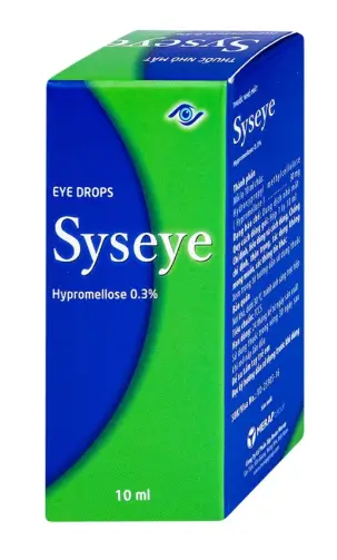 Thuốc nhỏ mắt Syseye Merap điều trị và làm giảm cảm giác khó chịu do khô mắt (10ml)