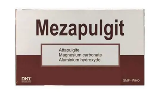 Thuốc bột uống Mezapulgit Hataphar điều trị viêm loét dạ dày tá tràng (30 gói x 3.3g)