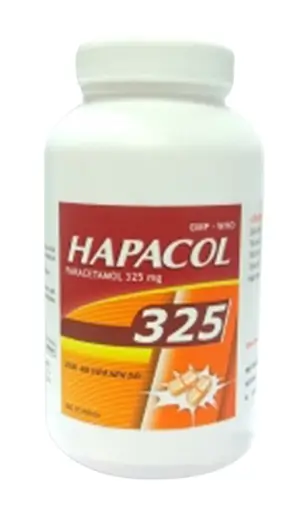 Thuốc Hapacol 325 DHG điều trị đau đầu, đau nửa đầu, đau răng (100 viên)
