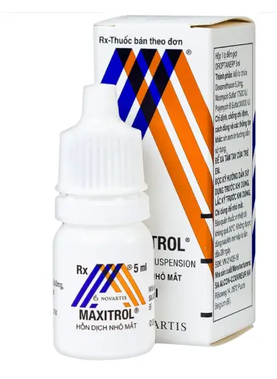 Thuốc nhỏ mắt Maxitrol Alcon điều trị viêm mắt (5ml)