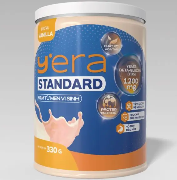 Thực phẩm dinh dưỡng Yera Standard giúp tăng cường hệ miễn dịch