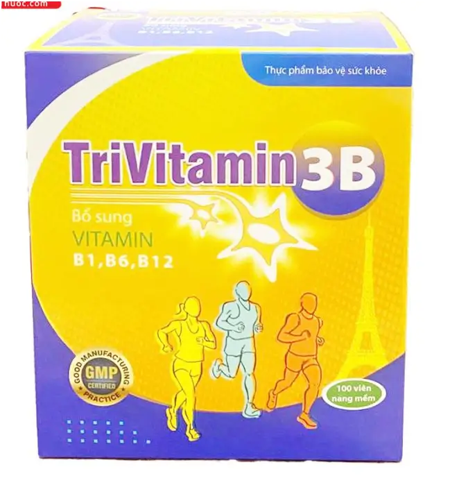 TriVitamin 3B Đại Uy bổ sung vitamin B1, B6, B12