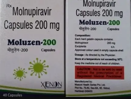 Thuốc Moluzen-200 (Molnupiravir Capsules 200 mg) kháng virus