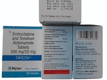Viên nén Emtricitabine và Tenofovir Alafenamide 200mg/25mg