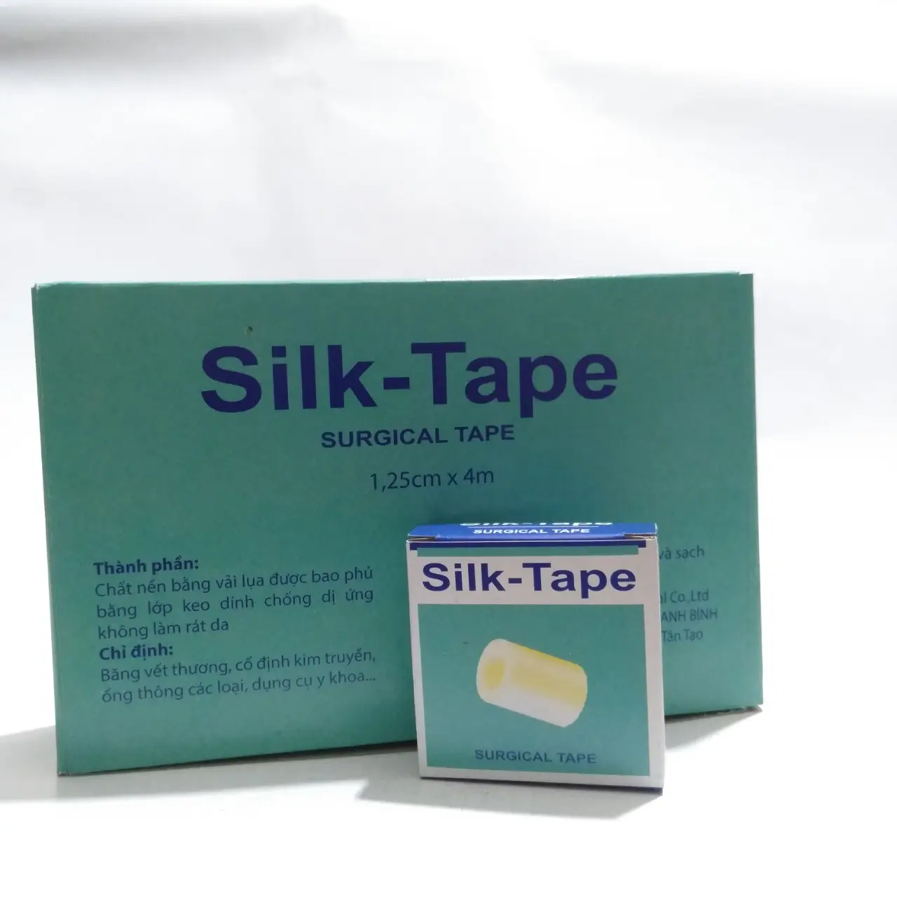 Băng dính cuộn Silk Tape rẻ - Thanh Bình (1.25*4) 12 cuộn