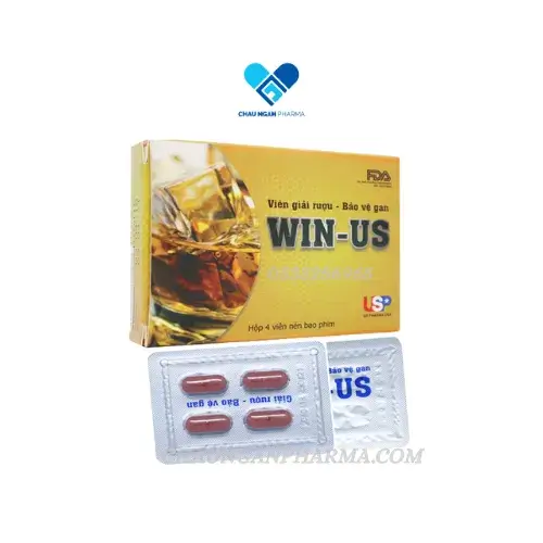 COMBO 2 TAB. WIN - US VIÊN GIẢI RƯỢU HỘP 4 VIÊN - CHÂU NGÂN
