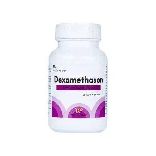Thuốc kháng viêm Dexamethason 0.5Mg Thành Nam lọ 500 viên
