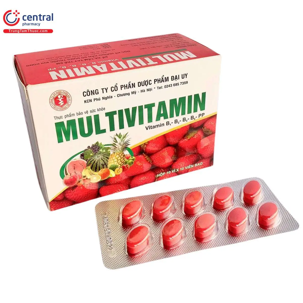 Multivitamin Đại Uy tăng cường sức khoẻ 