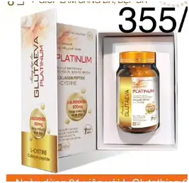 Sáng đẹp da GLUTAEVA PLATINUM