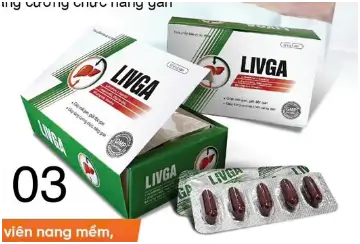 LIVGA – Viên uống hỗ trợ chức năng gan