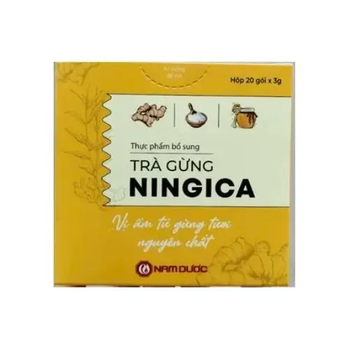 TRÀ GỪNG NINGICA hộp 20 gói x 3g