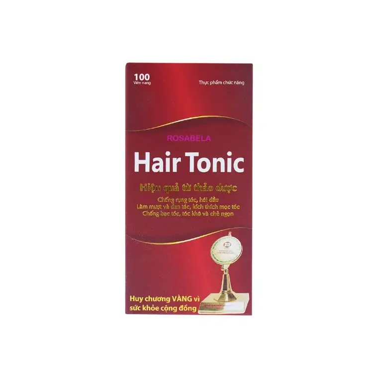 Thực phẩm bảo vệ sức khỏe Rosabela Hair Tonic (100 viên)