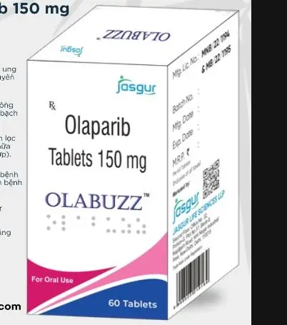 Thuốc OLABUZZ (Olaparib Tablets 150 mg) điều trị các loại ung thư