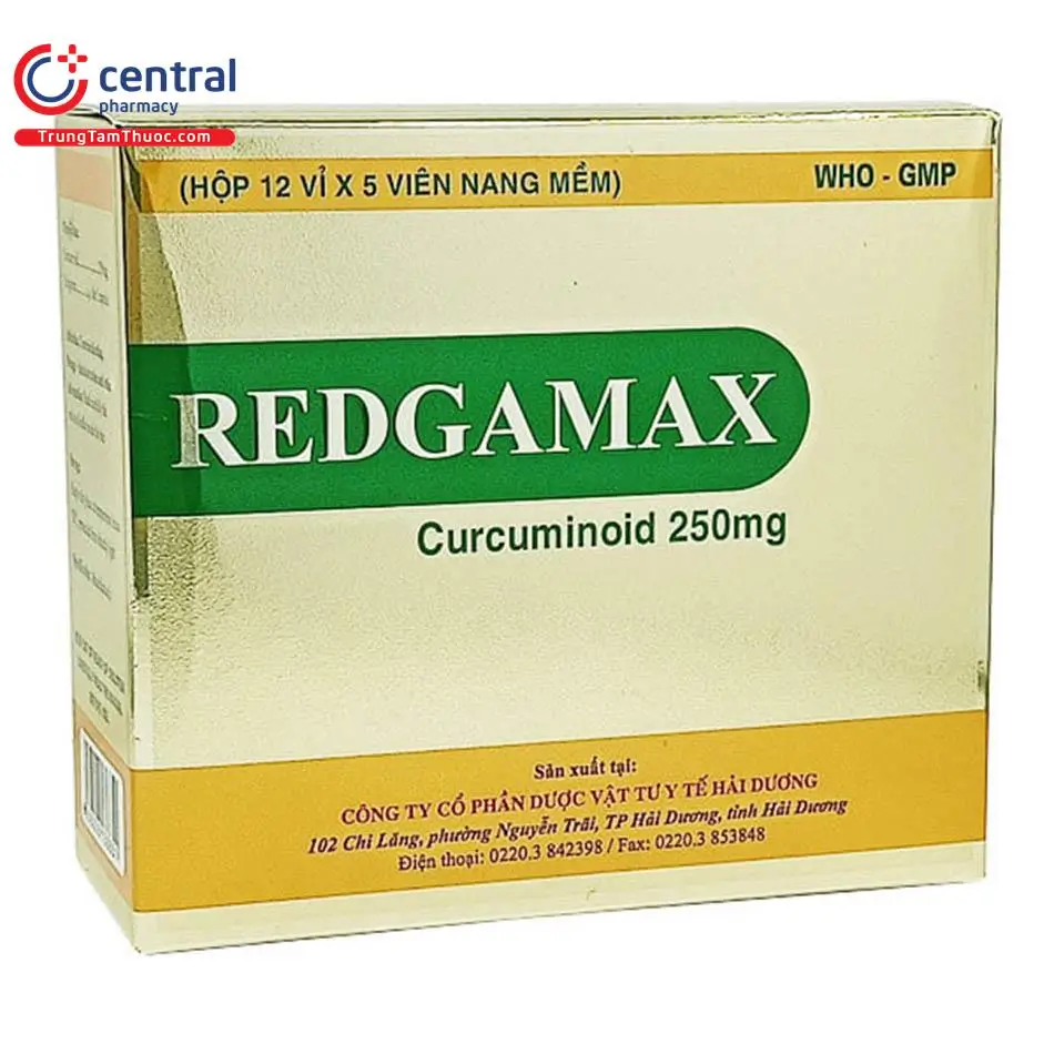 Redgamax 250mg điều trị viêm loét dạ dày, tá tràng và điều trị viêm gan mạn tính