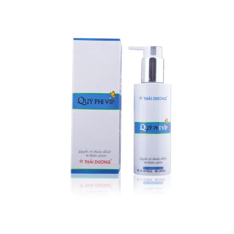 Dung dịch vệ sinh phụ nữ Quý Phi Vip Sao Thái Dương chống ngứa, chống viêm, khử mùi hôi (120ml)