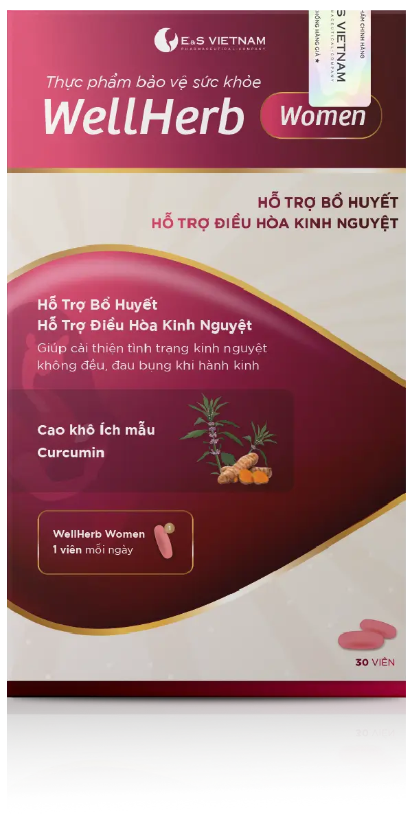 Điều kinh bổ huyết WellHerb Women