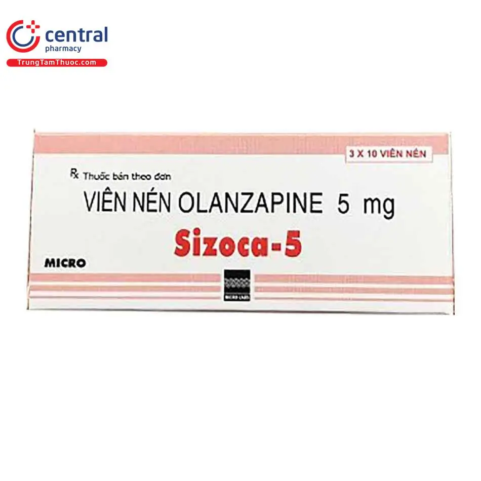 Sizoca-5 điều trị rối loạn tâm thần