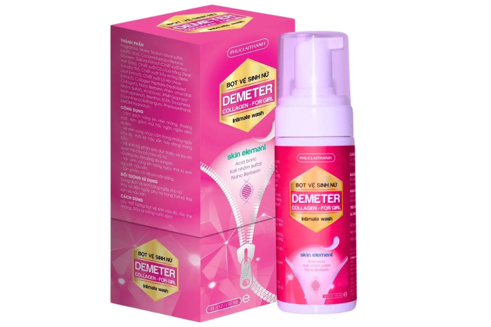 BỌT VỆ SINH DEMETER NỮ loại 150ml