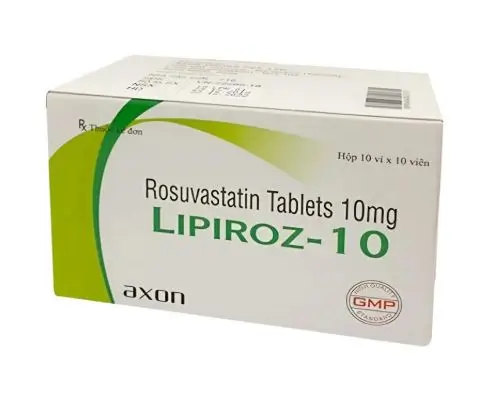 Thuốc Lipiroz-10 điều trị rối loạn mỡ máu