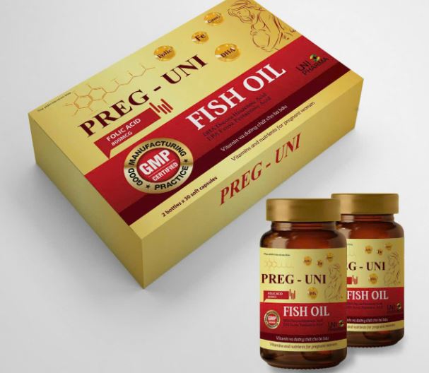Preg-Uni Fish Oil tăng cường sức khỏe và đề kháng