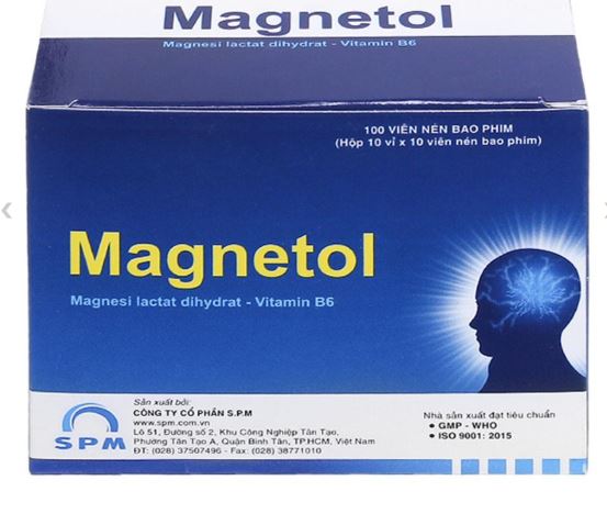 Thuốc Magnetol điều trị tình trạng thiếu magnesi