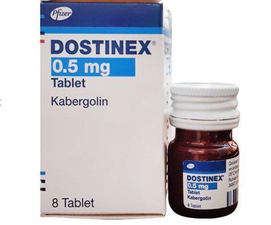 Thuốc Dostinex 0,5mg điều trị rối loạn bài tiết Prolactin