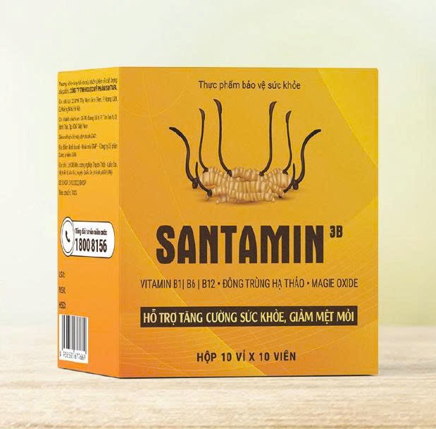 Viên tổng hợp Santamin 3B tăng cường sức khỏe giảm mệt mỏi
