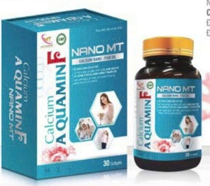 Calci Aquamin F giúp bổ sung Canxi cho cơ thể