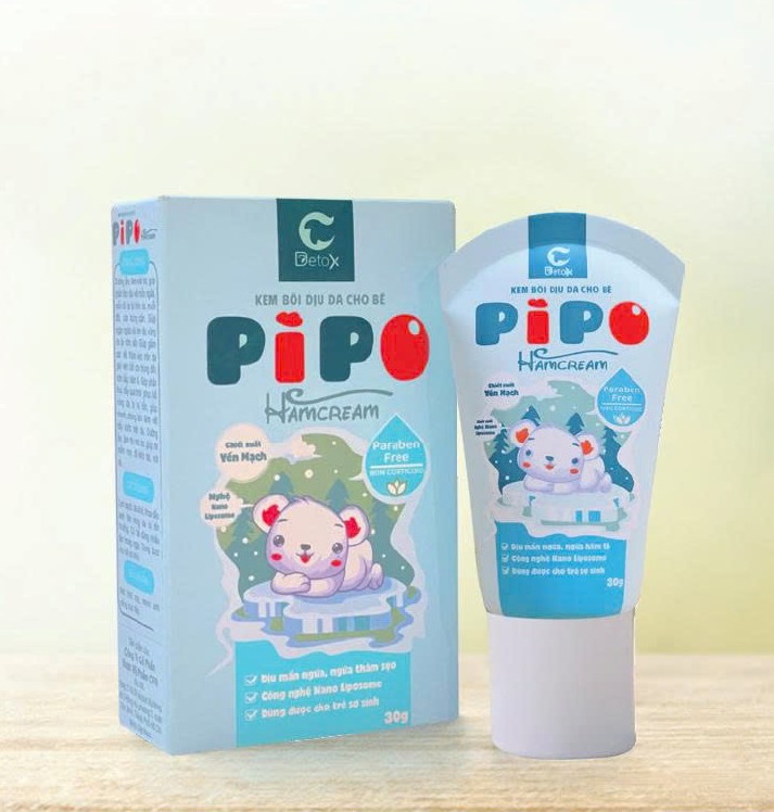 Kem Bôi Dịu Da Đa Năng Cho Bé C-Detox PiPo Hamcream giúp ngăn ngừa mẩn đỏ