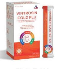 VINTROSiN COLD FLU giúp giảm nhanh các triệu chứng cảm lạnh và cảm cúm thông thường