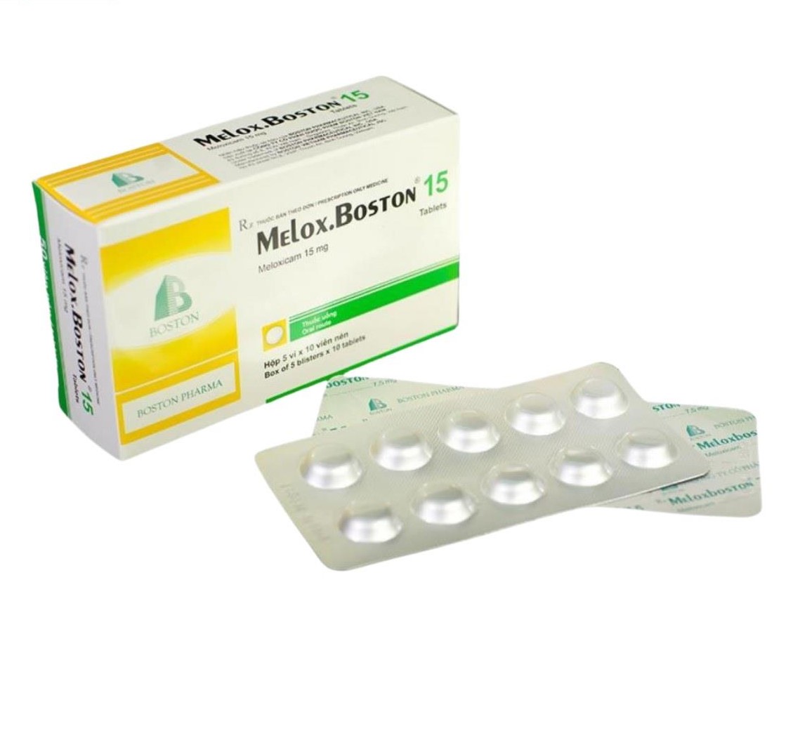 Melox.Boston 15 giúp giảm đau kháng viêm hiệu quả