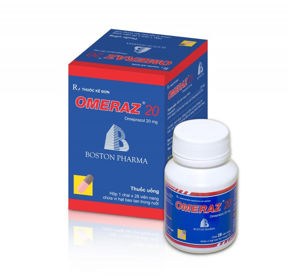 Omeraz 20 điều trị trào ngược dạ dày