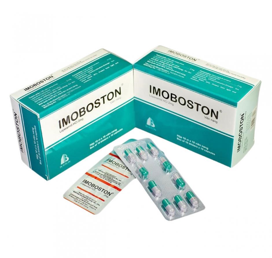 Imoboston giúp giảm nhanh tình trạng tiêu chảy
