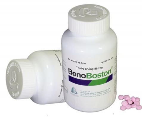 BenoBoston giúp giảm nhanh các triệu chứng dị ứng