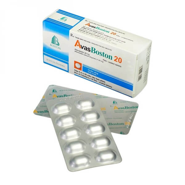 Avasboston 20 giúp giảm mỡ máu mạnh mẽ