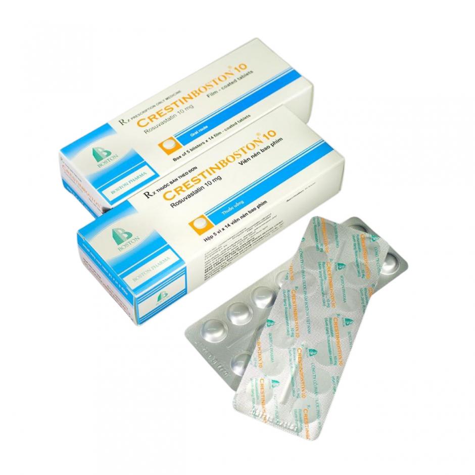 Crestinboston 10 giúp giảm mỡ máu hiệu quả