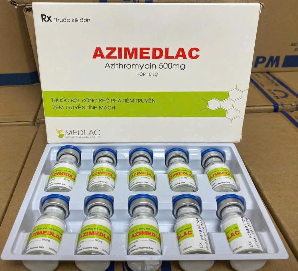 Azimedlac giúp điều trị hiệu quả các nhiễm khuẩn do vi khuẩn