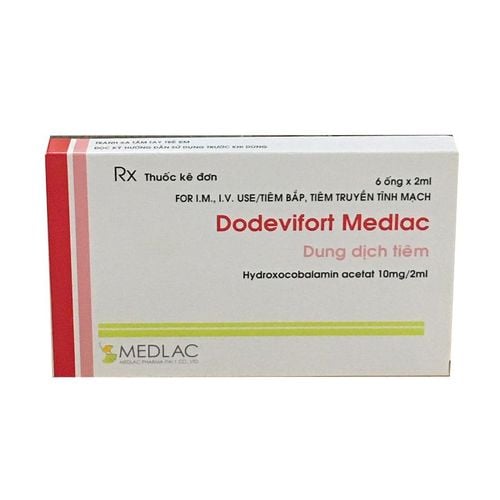Dodevifort Medlac giúp hỗ trợ điều trị thiếu máu