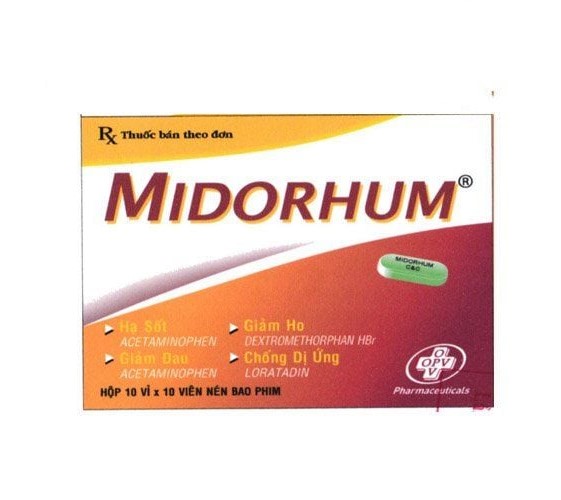 Midorhum giúp giảm nhanh các triệu chứng cảm cúm